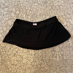Black Swimsuit Skirt